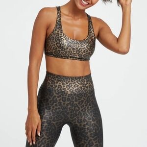 SPANX Animal Print High-Waist Leggings